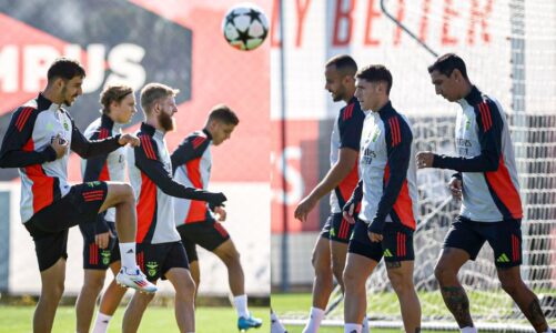 Benfica com duas ausências de peso e um regresso para o jogo contra o Feyenoord